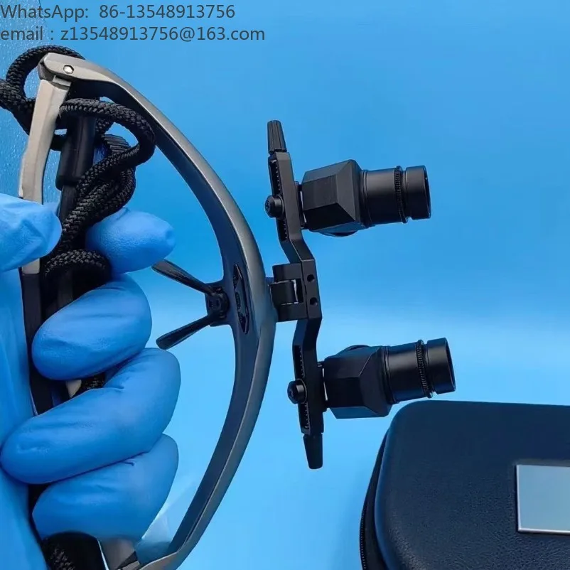 Dental equipment, oral magnifying glass set, head-mounted eye holder 2.5 times magnifying glass
