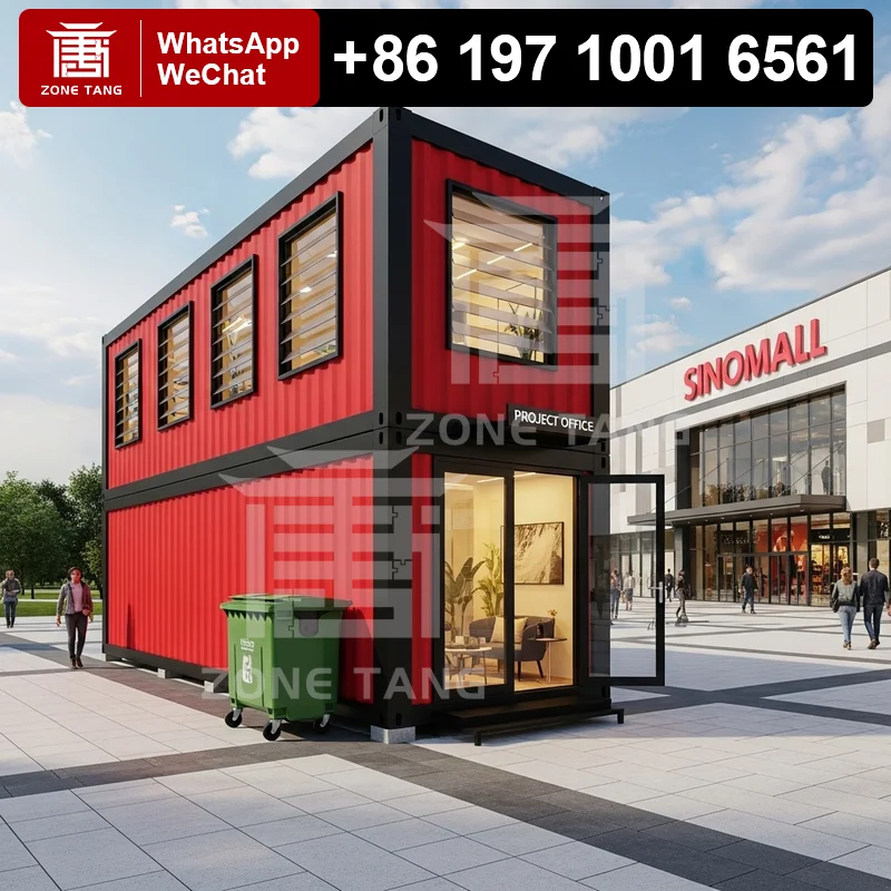 Isolamento Lusso Off Grid Piccola casa Contenitore Controllo della temperatura domestica Sala riunioni Case in vendita Casa mobile Confezione piatta Casa