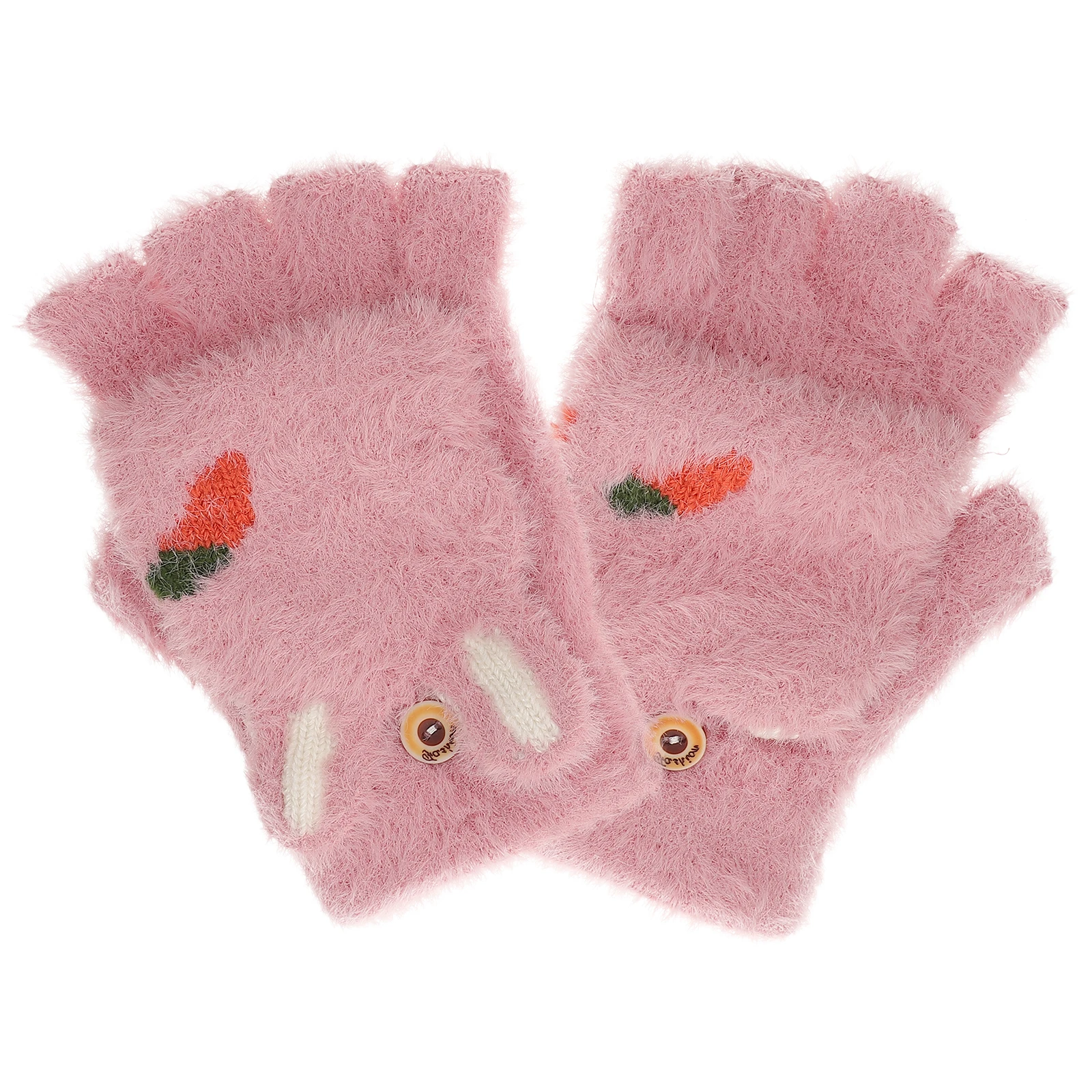 

Winter Gloves Cartoon for Cold Weather Comfortable Warm Hands Imitation