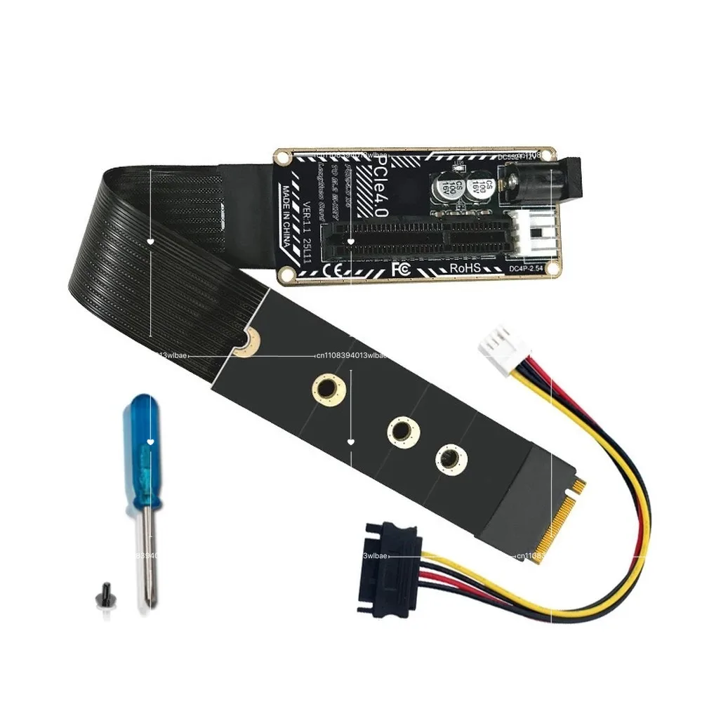 M.2 M Key To PCIe X1 X4 X16 Riser, NGFF To PCIe Adapter for External GPU Laptop