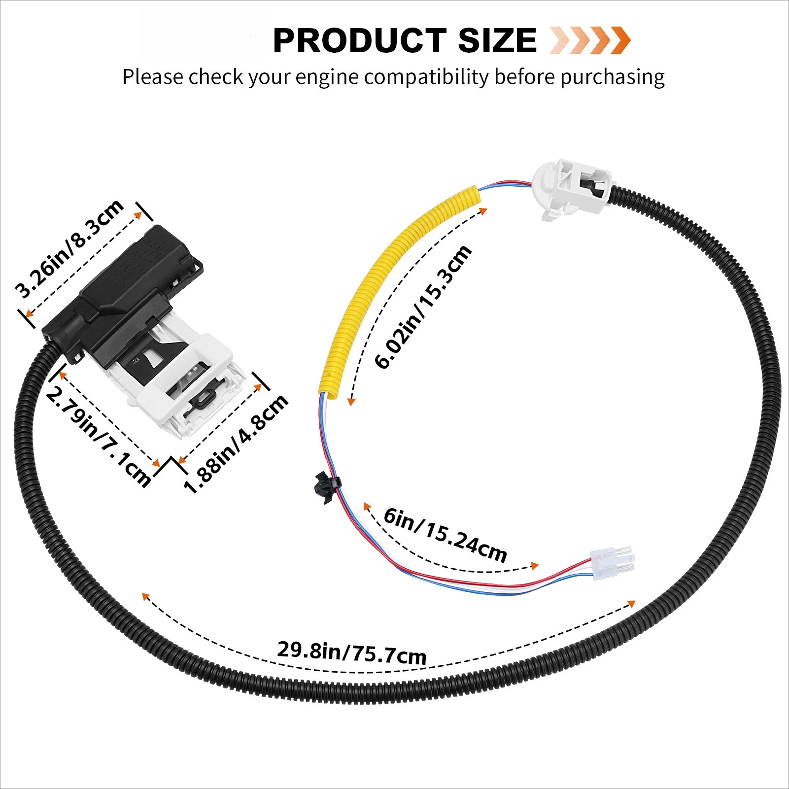 1PCS  Washing machine cover lock switch W11307244 Washing machine cover lock assembly, accessories