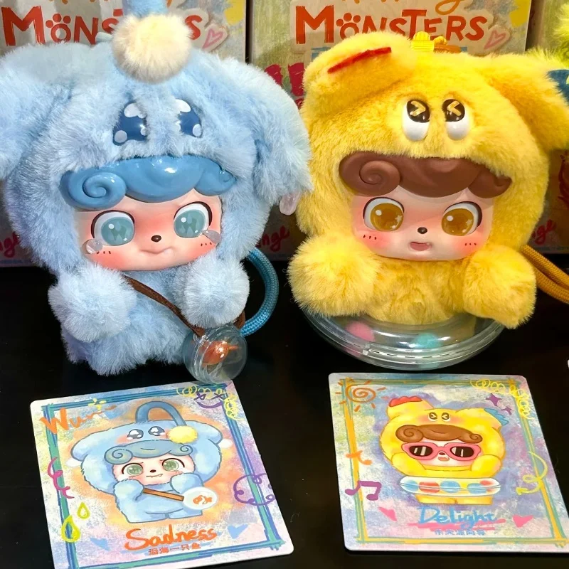 

2025 Jotoys Odd And Odd Trendy Fun Q Treasure Emotion Hair Monster Blind Box Trendy Play Pendant Cute Doll Gifts for girls