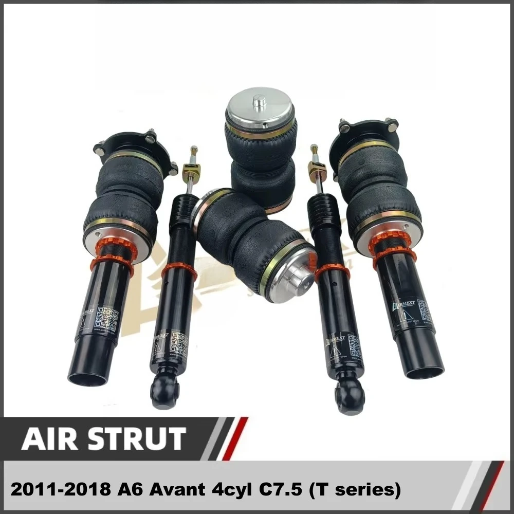 For  A6 C7/7.5 2011-2018 Suspension Shocks Kit Pneumatic Auto Parts with Rubber Air Spring Assembly