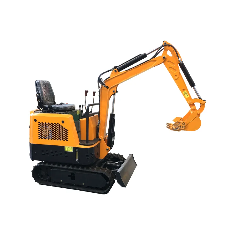 Miniature small excavator for orchard Rural water pipe reconstruction trencher Diesel crawler excavator model