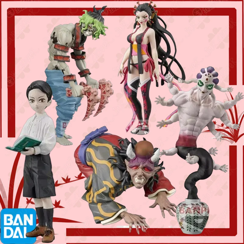 

Bandai Original Banpresto Demon Slayer Twelve Kizuki Gearspring Kibutsuji Muzan Hantengu Giyuutarou Gyokko Daki Фигурка Игрушки