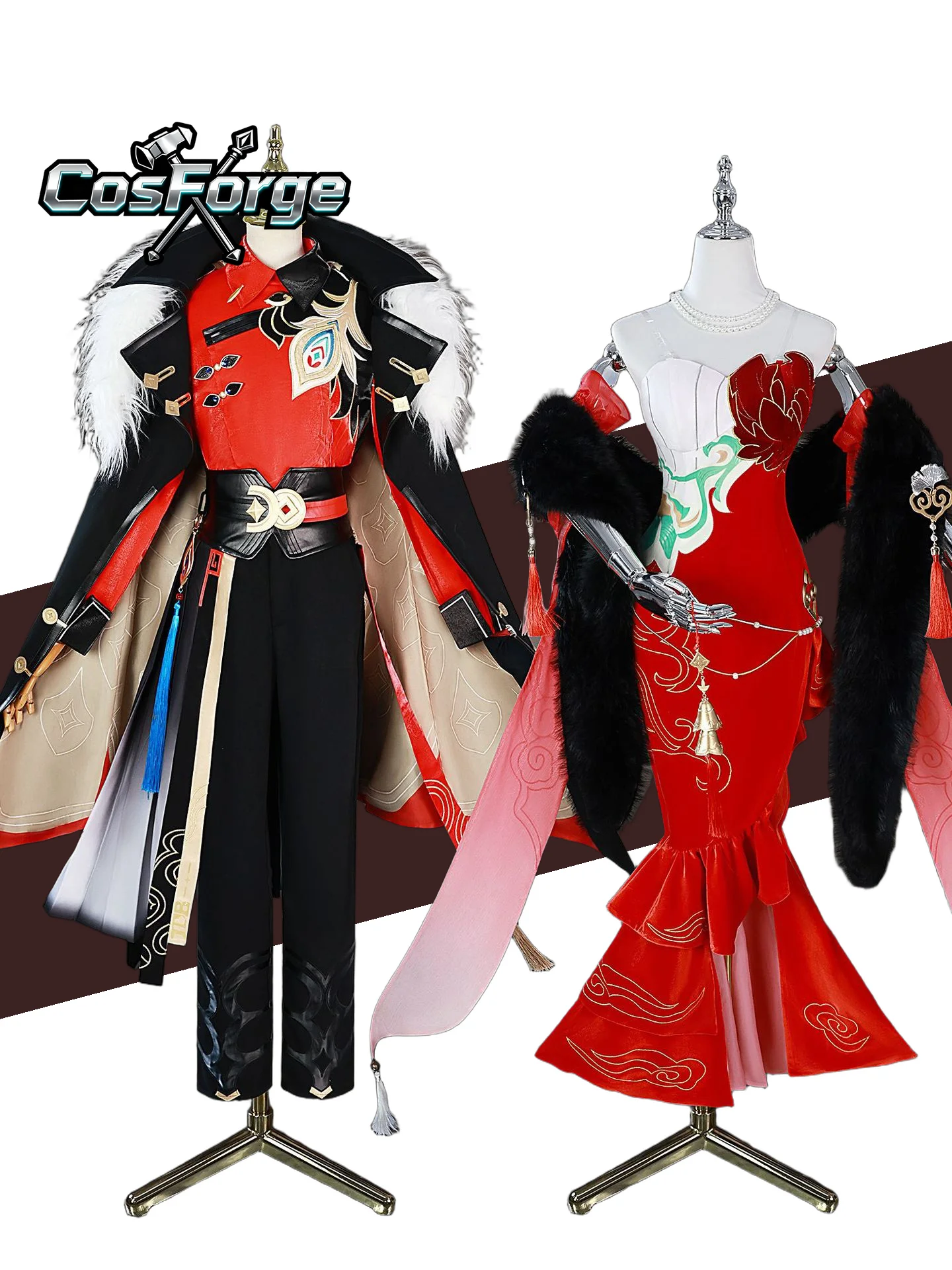 

Aventurine Cosplay Game Honkai Star Rail Costume Party Role Play Halloween Dress Uniform
