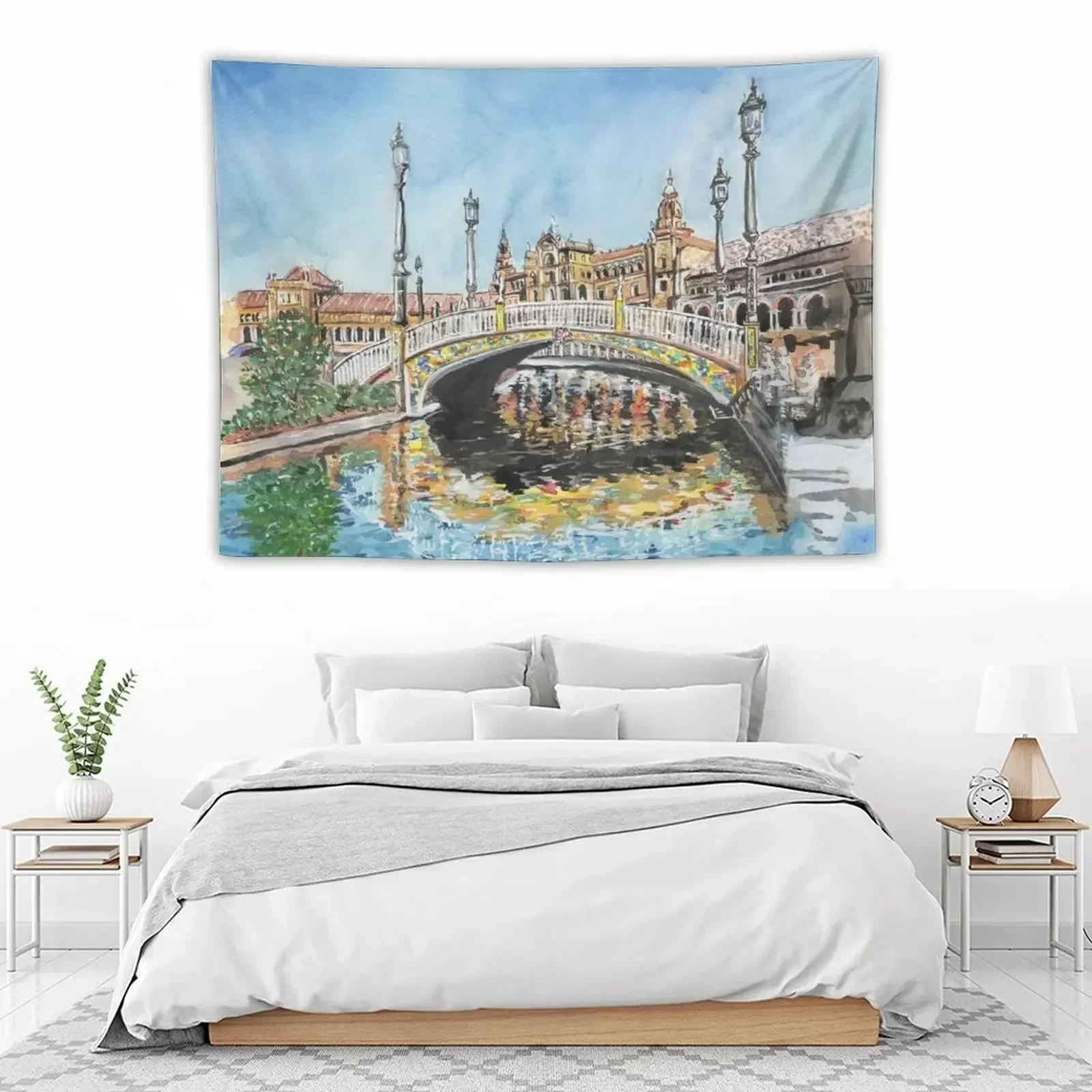 

Seville, Spain Tapestry Aesthetic Room Decor Wall Decoration Items Wall Hanging Room Design Tapestry