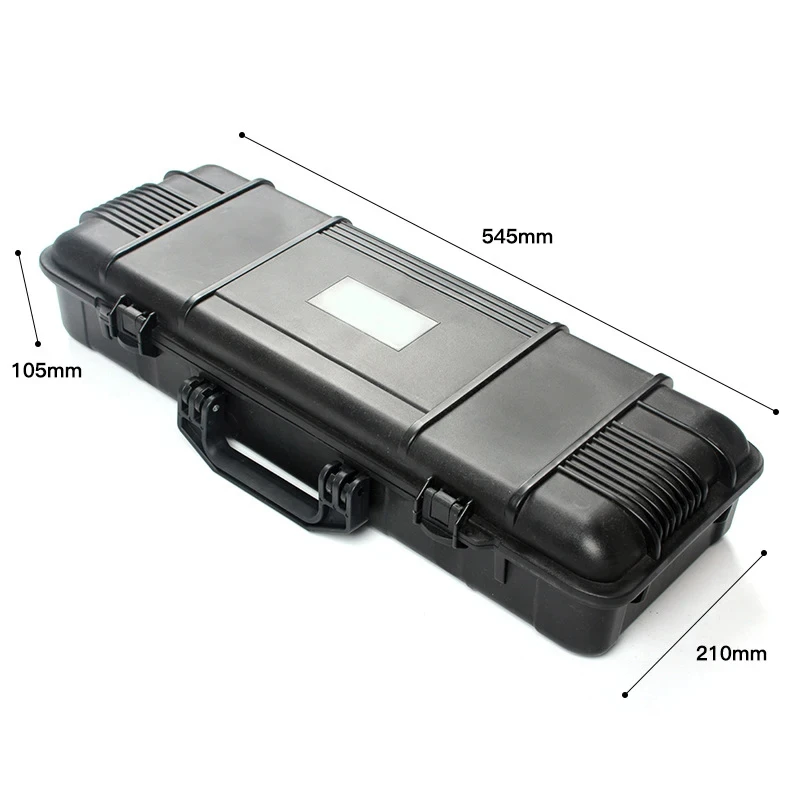 Hard Shell Carrying Case Portable Waterproof Safety Box Impactproof Shockproof Instrument Tool Storage Box With Sponge