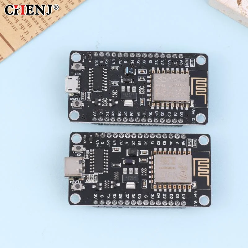 NodeMCU ESP8266 개발 보드(0.96인치 OLED 디스플레이 포함) CH340G ESP-12F WiFi 모듈 TYPE-C USB 아두이노/마이크로파이썬용