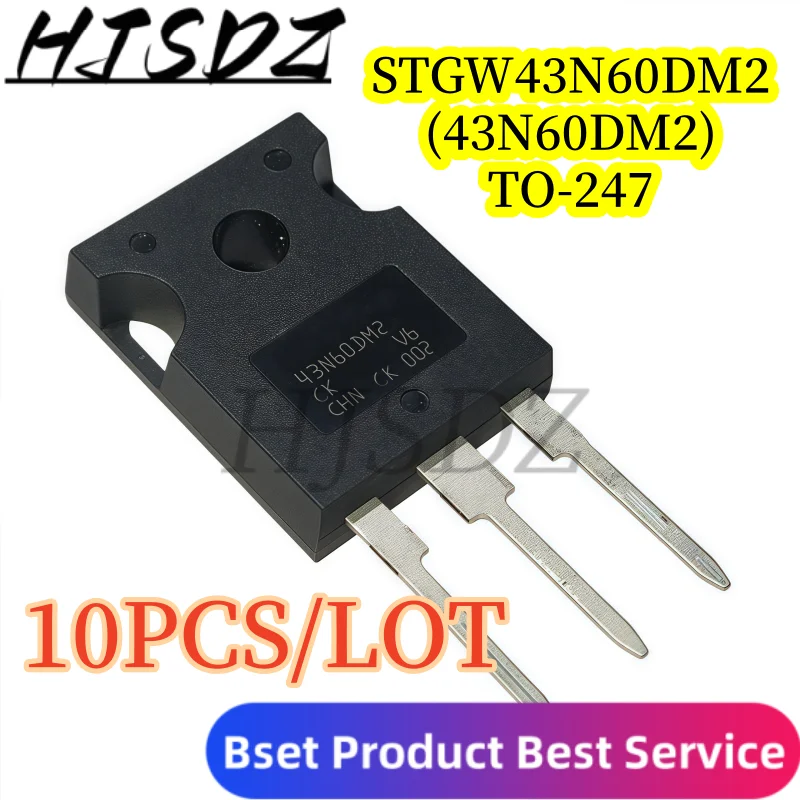 【10PCS/LOT】 STW43NM… - image