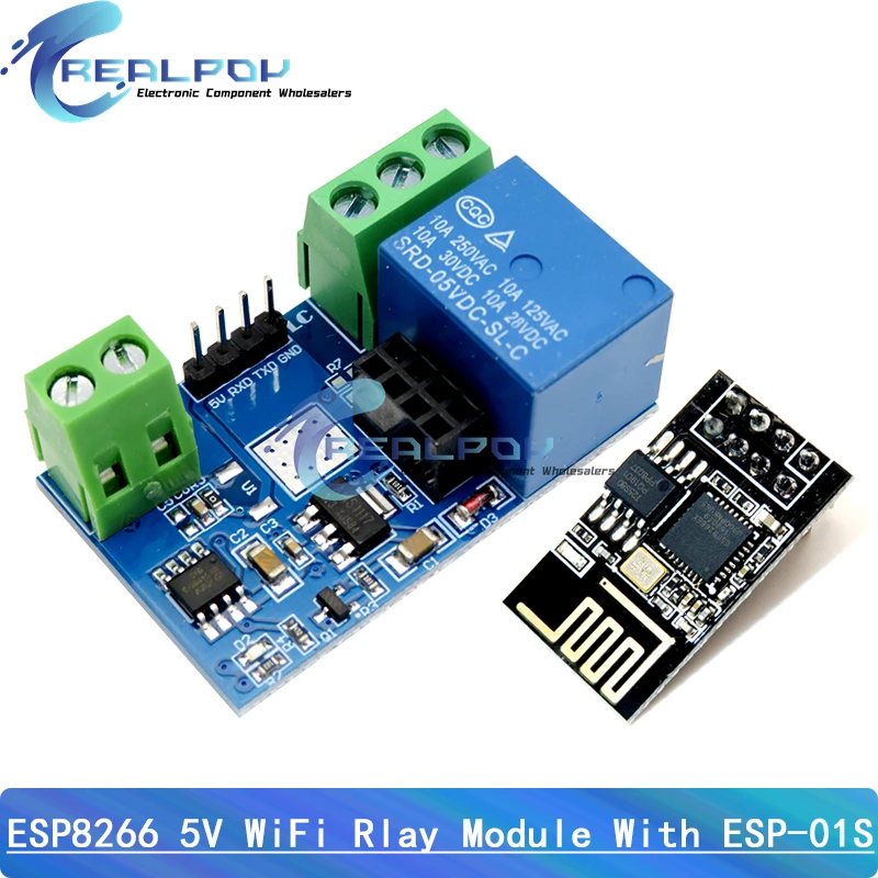 ESP8266 5V WiFi Relay Module Things Smart Home Remote Control Switch Phone APP ESP-01 ESP-01S ESP01 ESP01S