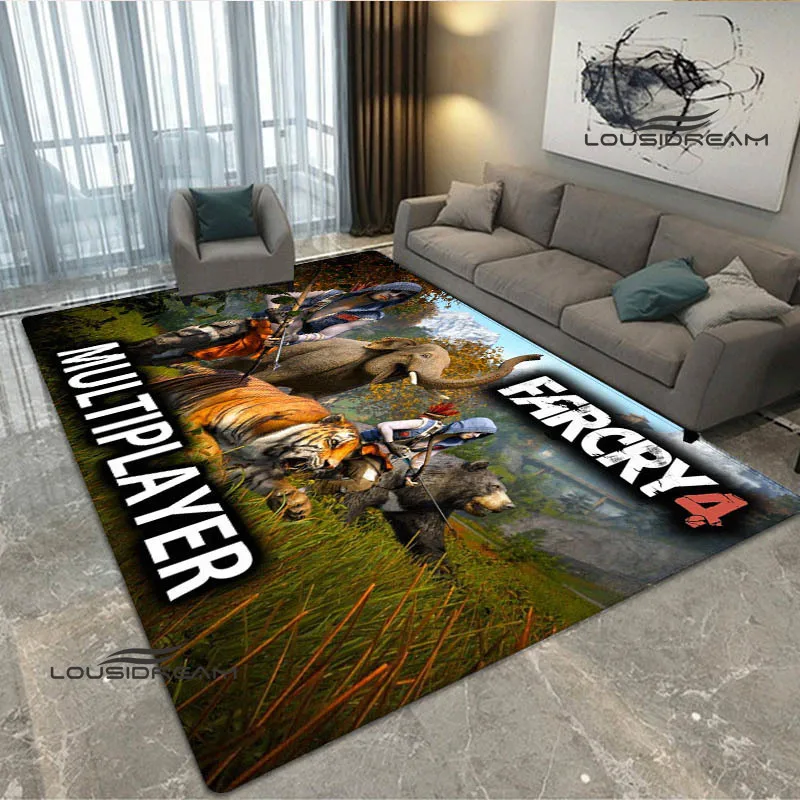 

3D игровой коврик Farcry с мультяшным принтом, нескользящий коврик, коврик для йоги, дверной коврик, реквизит для фотографии, кухонный коврик, коврик, подарок на день рождения