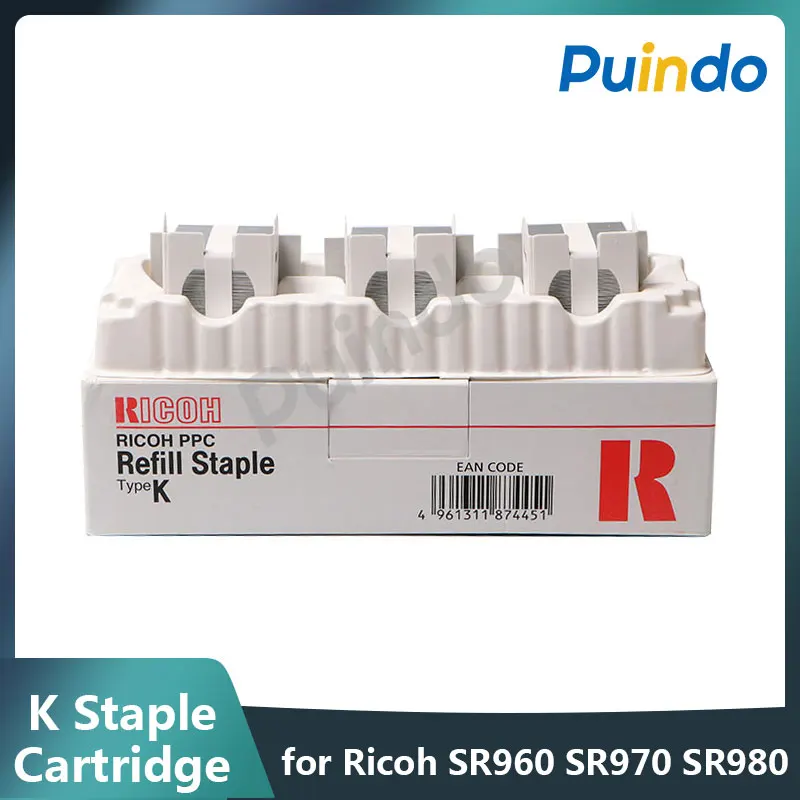 410802 Refill Staple Type K for Ricoh SR960 SR970 SR980 SR760 SR770 SR790 SR850 SR860 SR880 SR920