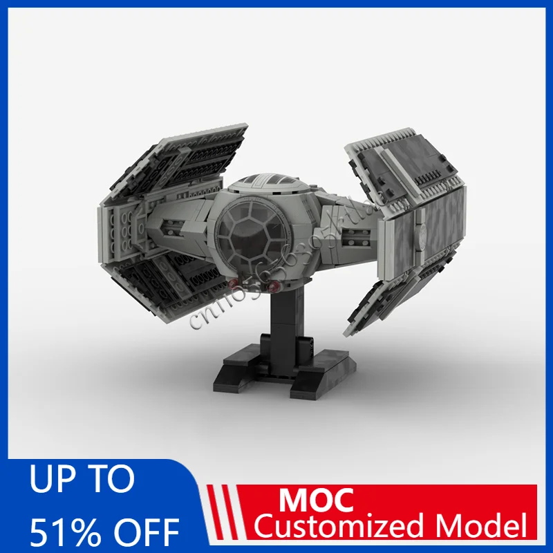 

631 PCS Space Series MOC Mini Iconic Spaceship Model Building Blocks Originality Assembly Bricks Birthday Toy Gifts For Children