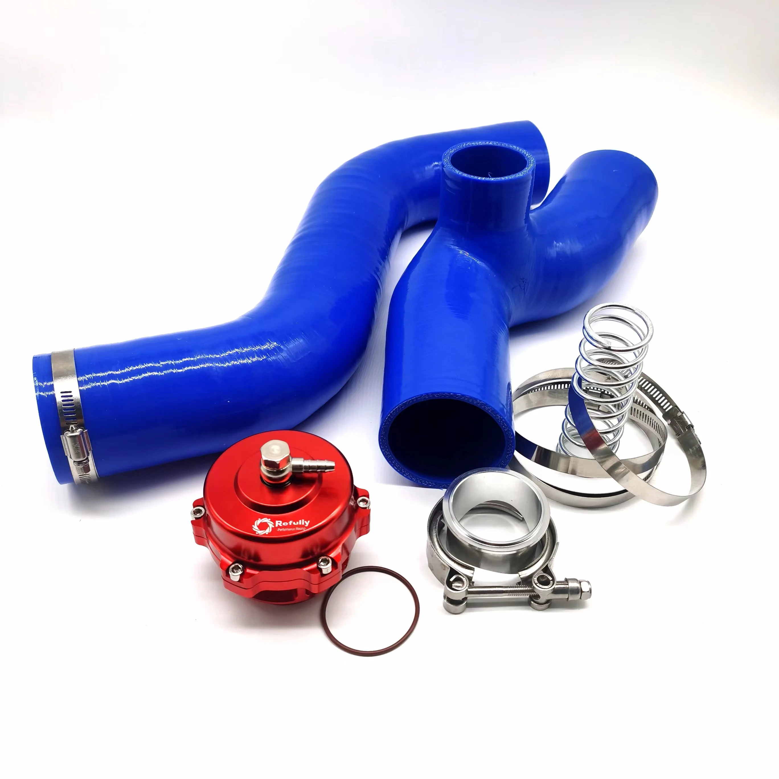 Seadoo RXT/GTR/GTX/Wake Pro 230 & RXT-X/RXP-X/GTX Limited 300 Intercooler Tubing Upgrade Kit With 50mm Blow-Off Valve