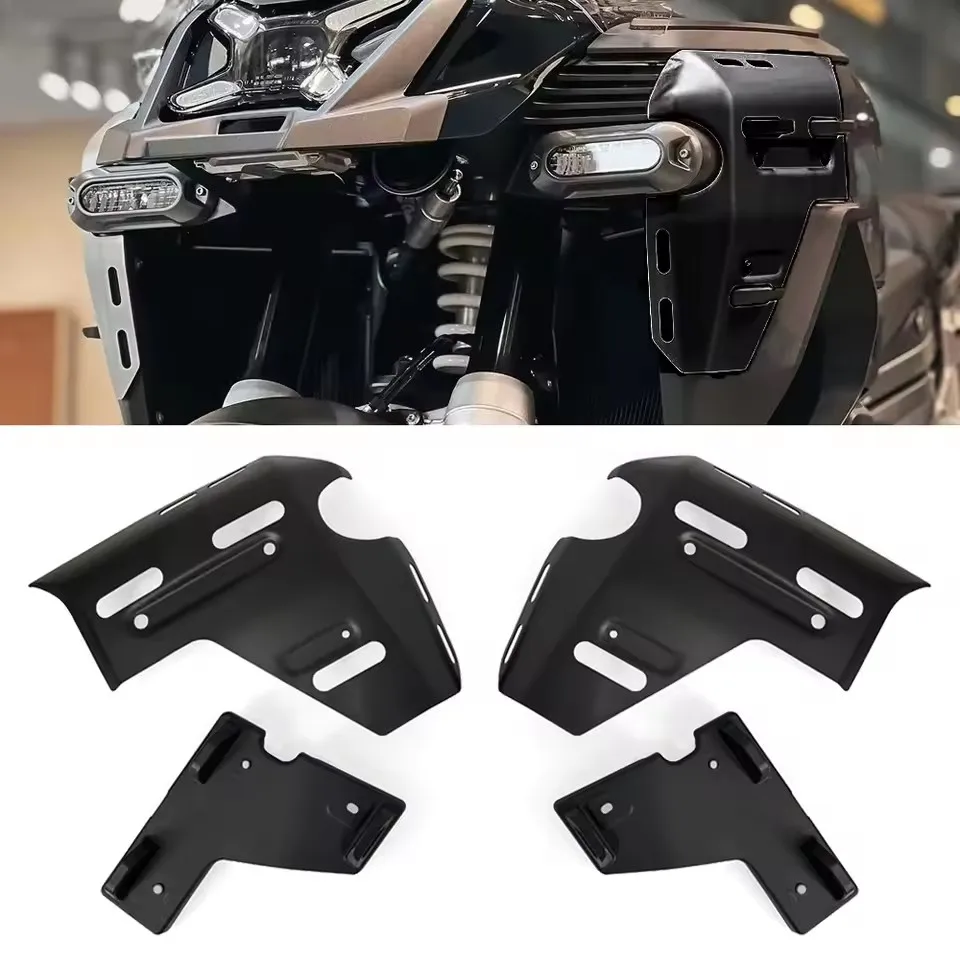 

For BMW R1300GS Adventure R 1300 GS ADV 2024- Motorcycle Radiator Side Cover Panel Frame Guard Fairing Protector Side Bags