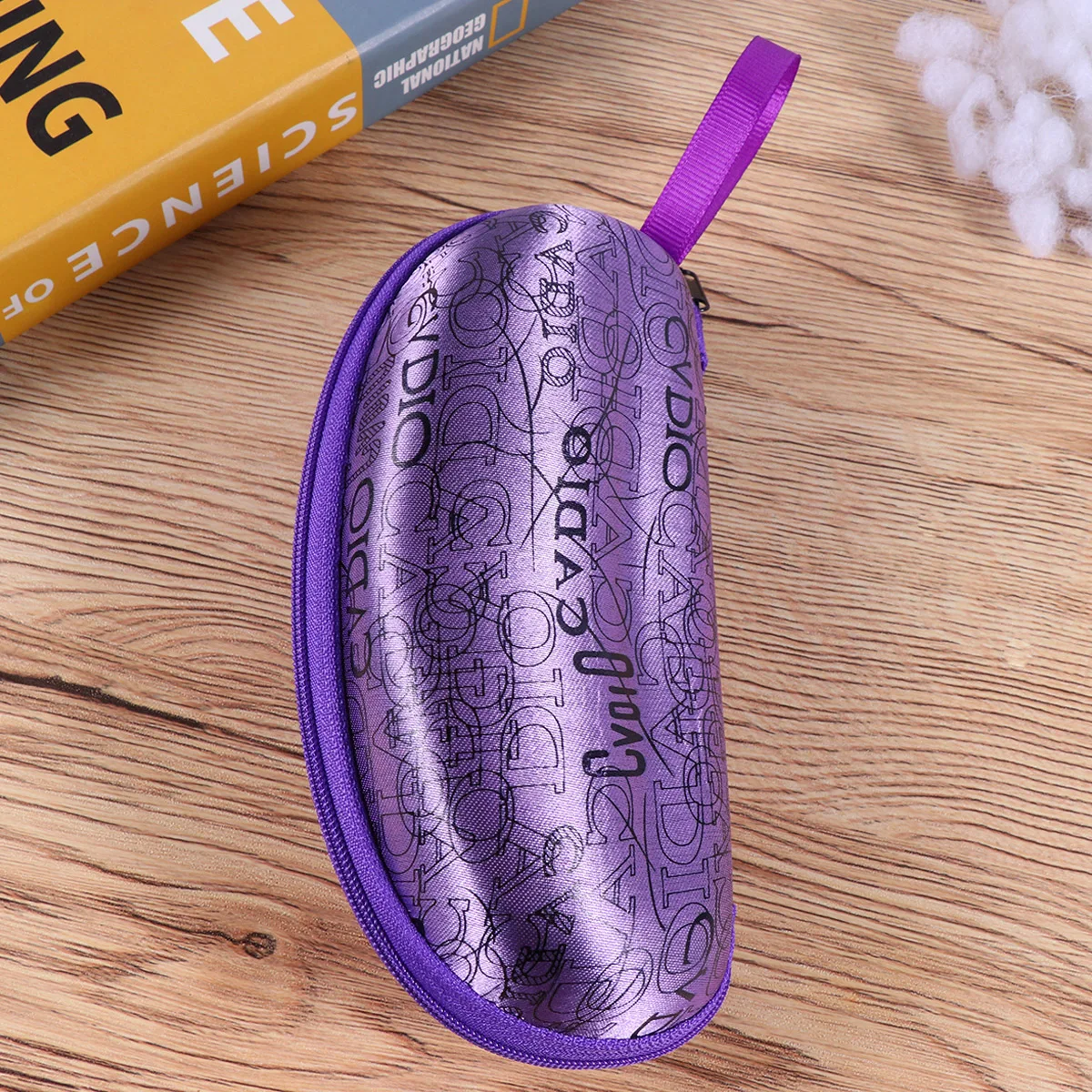 

Universal Sunglasses Box Portable Glasses Case With Zipper Protective Eva Material Eyeglass Case For Adults Unisex Black