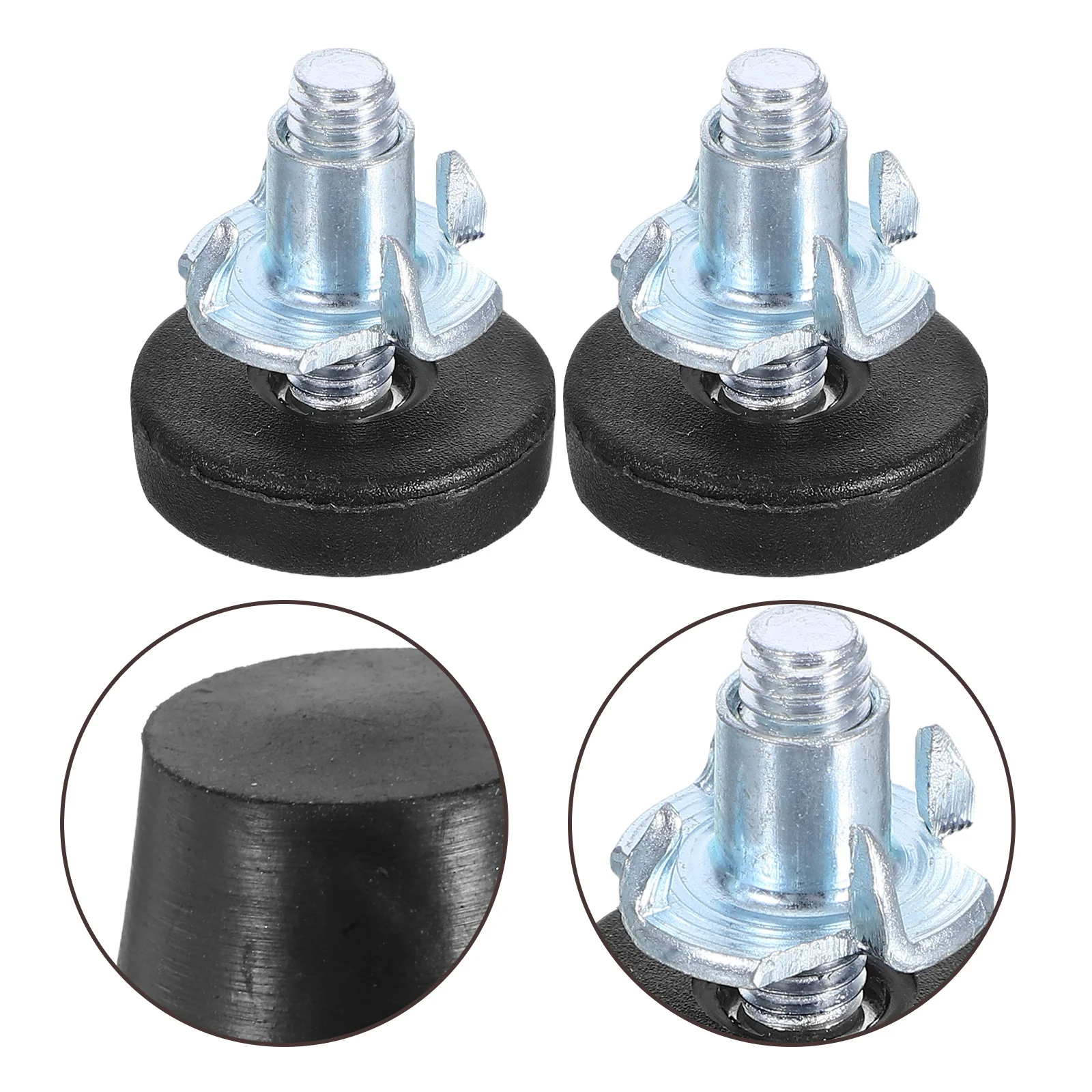 

24Pcs Furniture Adjustable Leveling Feet Height Adjustable Furniture Leg Pads for Table Chair Cabinet Workbench Stability