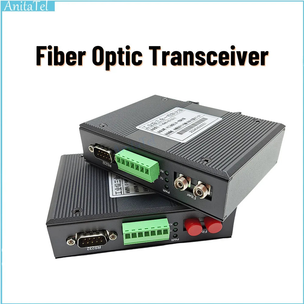 

Dual Fiber Optic Transceiver 80KM Industrial Grade Converter 232/485 Optical Terminal 3-In-1 485 To FC Single-Mode