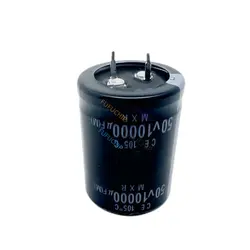 2PCS 전해 커패시터 50V 10000 미크로포맷 10000 미크로포맷 50V 35*40mm 전해 콘덴서 최고의 품질