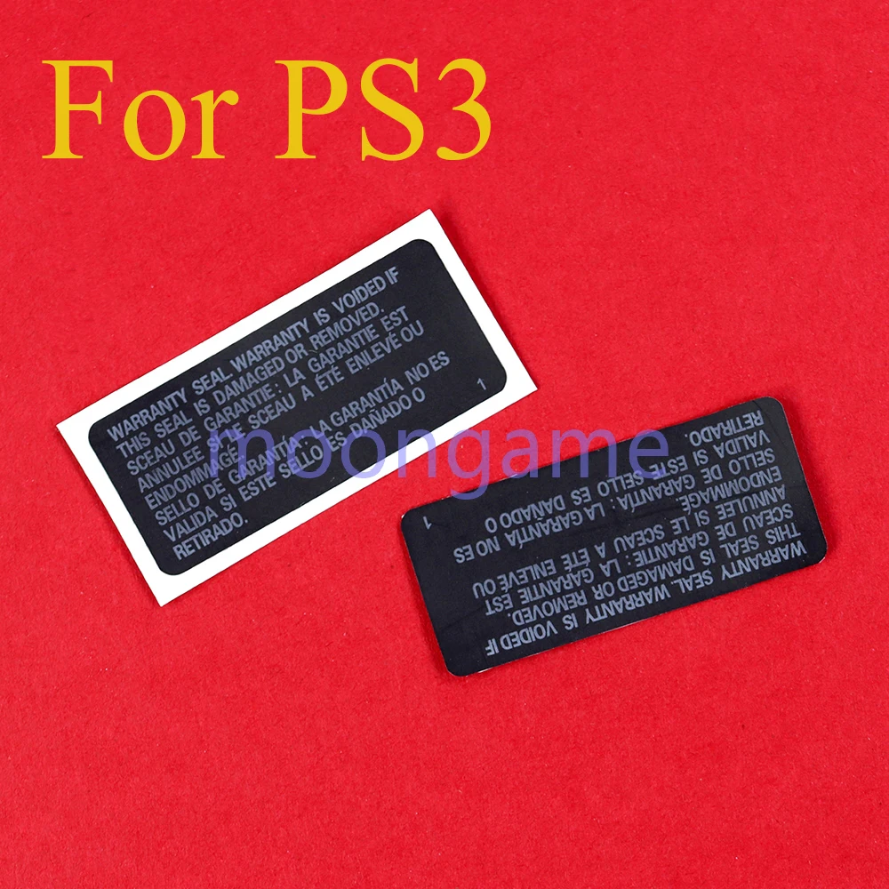 1000pcs Replacement For PS3 Warranty Seals Host Housing Shell Case Security Seal Label Sticker