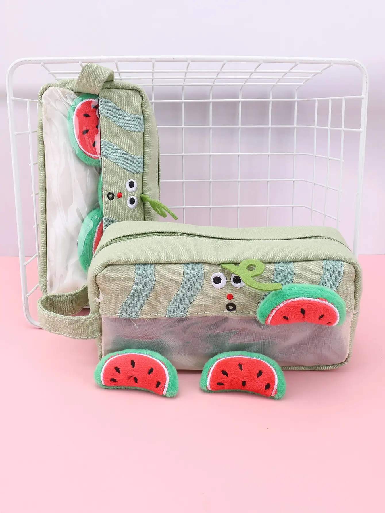 

Креативный пенал в форме фруктов, большая вместительная сумка-карандаш, школьный пенал Kawaii на молнии для подростков, студентов, женщин, подарки