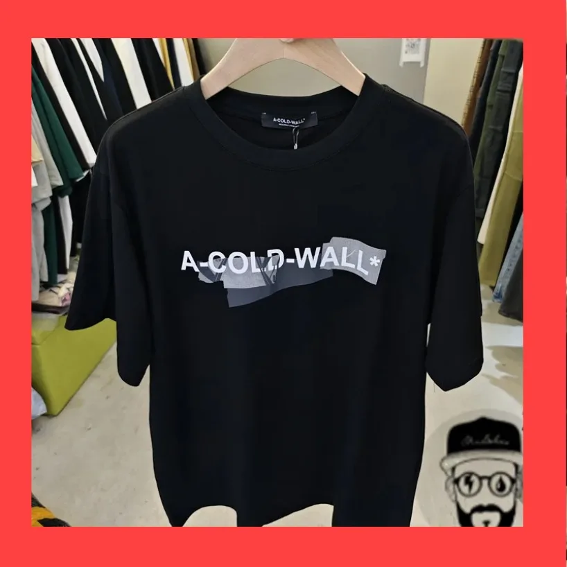 

ACW A-COLD-WALL Men Women High Quality T-shirt Loose Casual White Casual T Shirts Cotton Tees