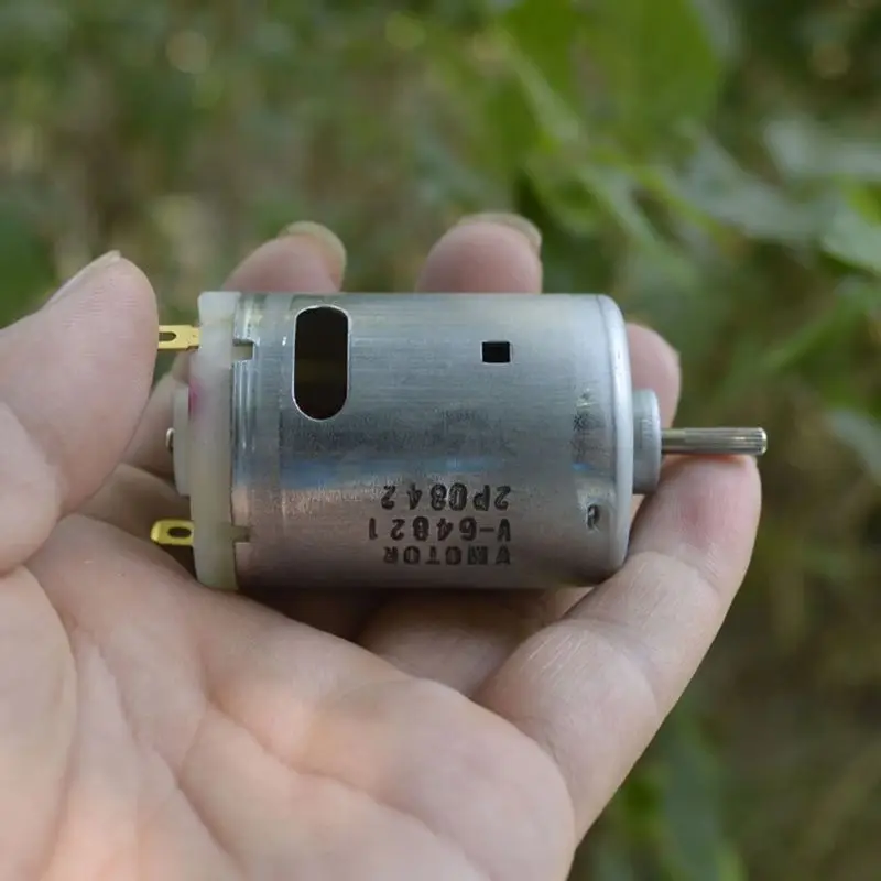 540 DC motor, 6V-12V DC carbon brush motor 10000 - 20,000 rpm/min For five-stage rotor Hand-made vacuum cleaner