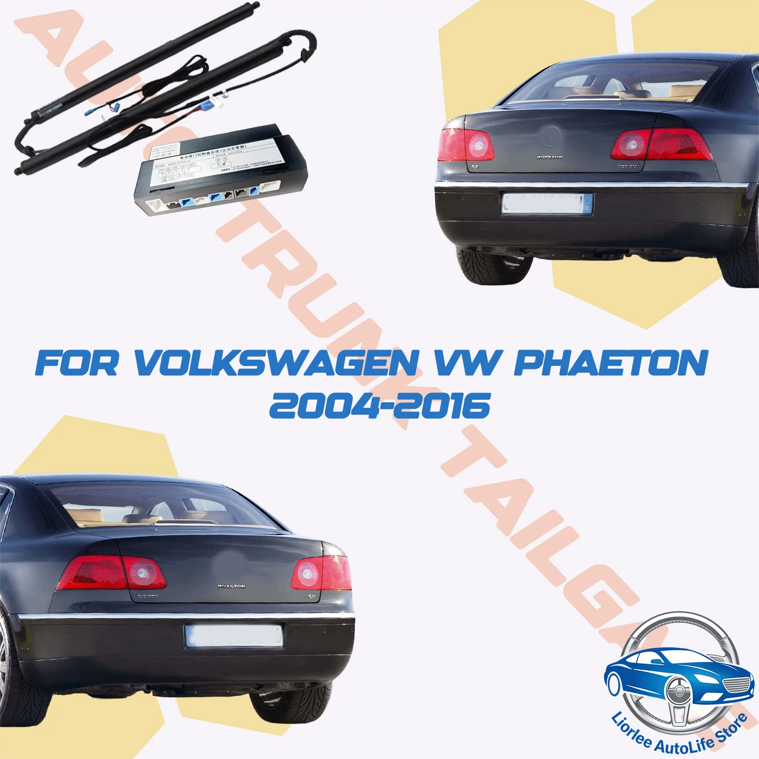For Volkswagen VW Phaeton 2004-2016 Car Power Trunk Lift Electric Hatch Tail gate Strut Auto Rear Door Actuator