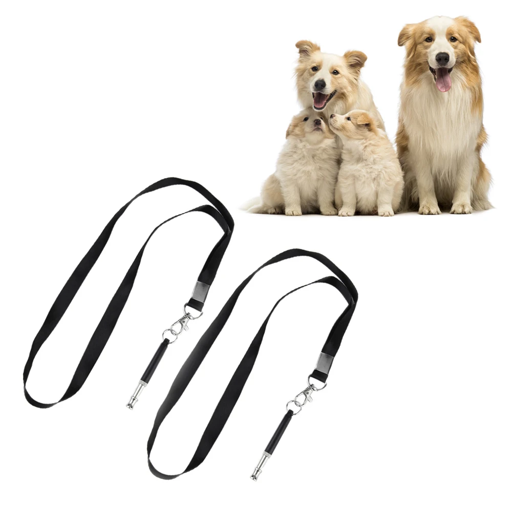 

2Pcs Dog Whistle Training Tool for Quick Bark Control Durable Pet Whistle Lightweight for Husky Golden Retriever German Shepherd