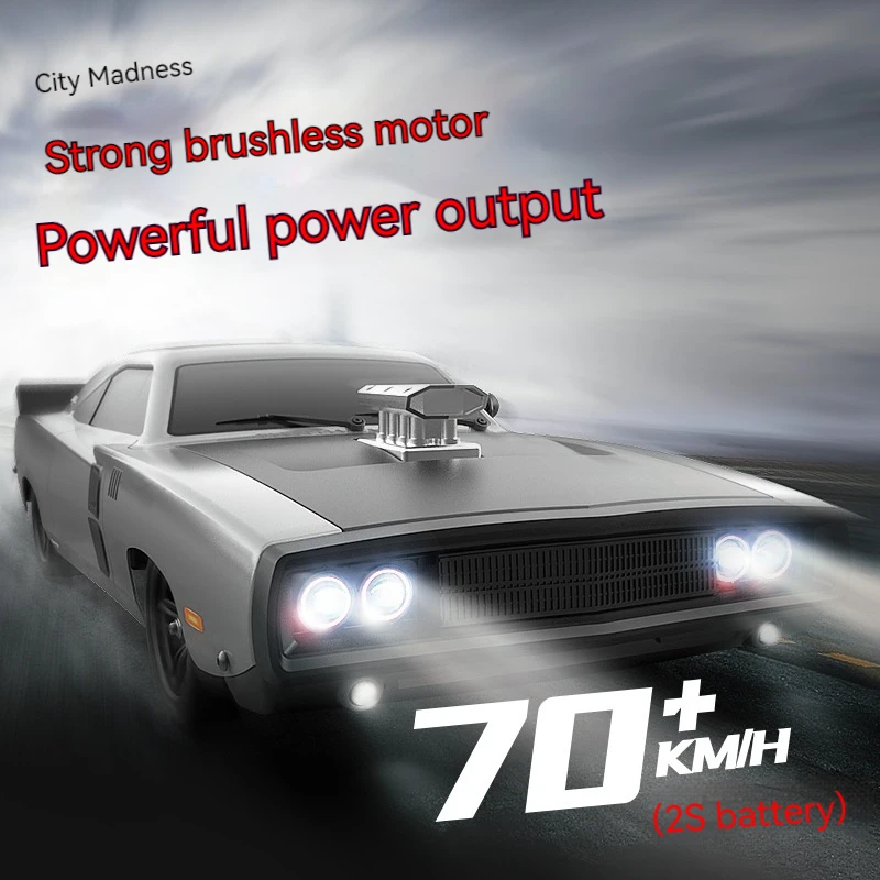 New 70km/H Flat-Running Remote Control Car Sg-1004 1: 10 Brushless High-Speed Model American Muscle Car Boy Adult Toy  Car