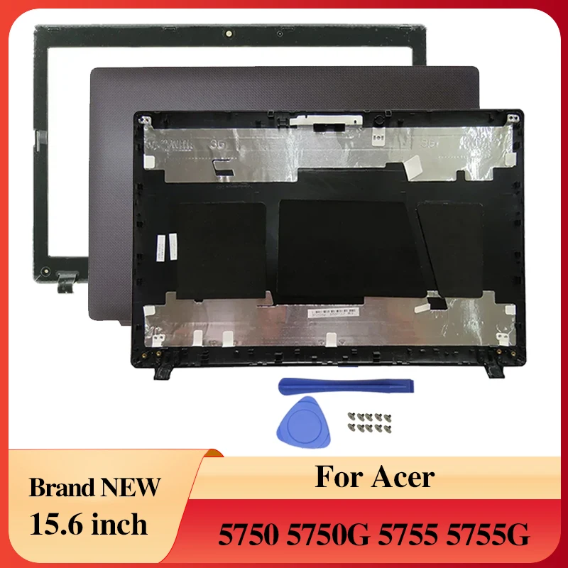

NEW Laptop For ACER Aspire 5750 5750G 5755 5755G Accessories Accessories LCD Back Cover/Front Bezel/Palmrest/Bottom Case Black