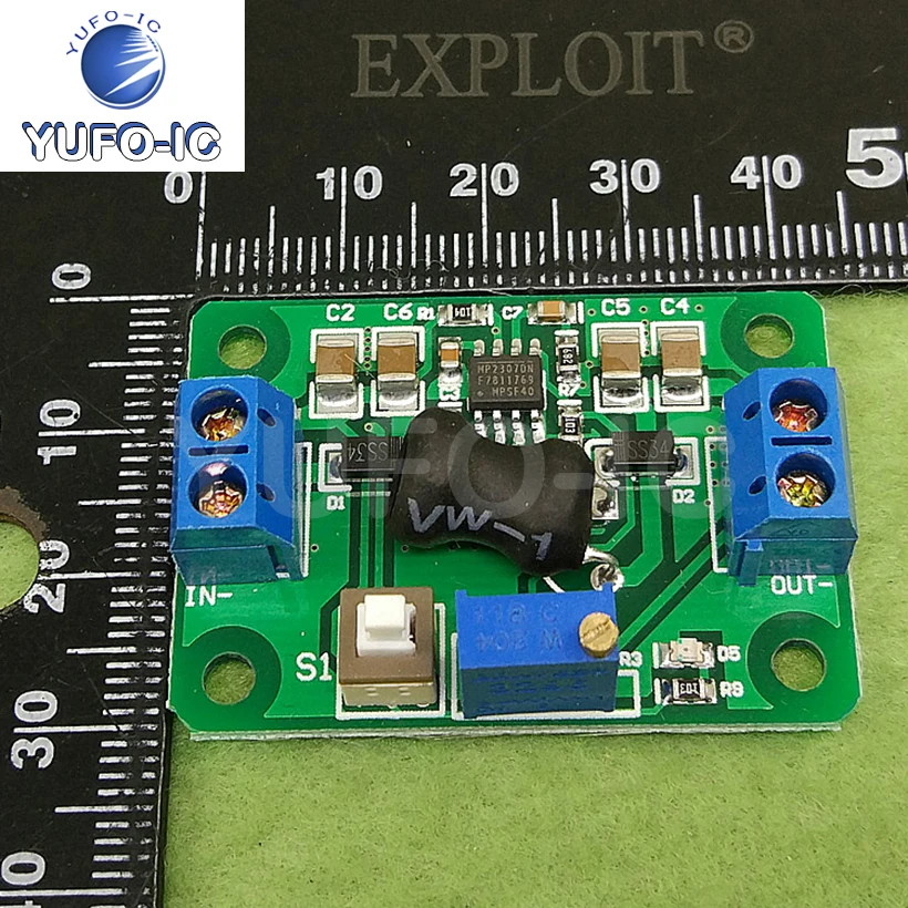 무료 배송 1PCS 고효율 최대 95% Super LM2596 DC-DC 조정 가능한 스텝 다운 모듈 (Kis-3r33 변환)