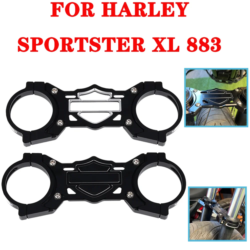 

Motorcycle Accessories Front Fork Balance Shock Bracket Absorber Brace Suspension Steering Holder For Harley Sportster XL 883
