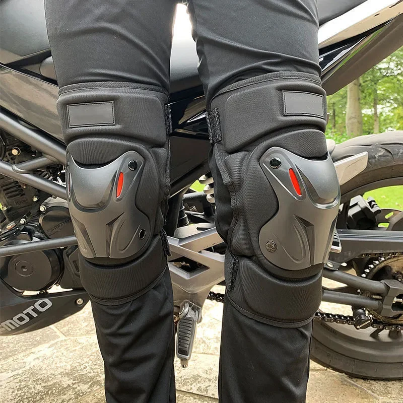 2024-2025 New A Pair Motorcycle Riding Protective Equipment Cross-country Riding Protective Anti-fall Knee Pads