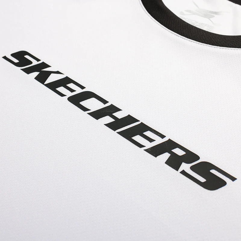 Skechers Men's and Women's T-Shirts Sportswear Soft, Comfortable, Breathable, Casual and Fashionable Short-Sleeved P225U124-0019