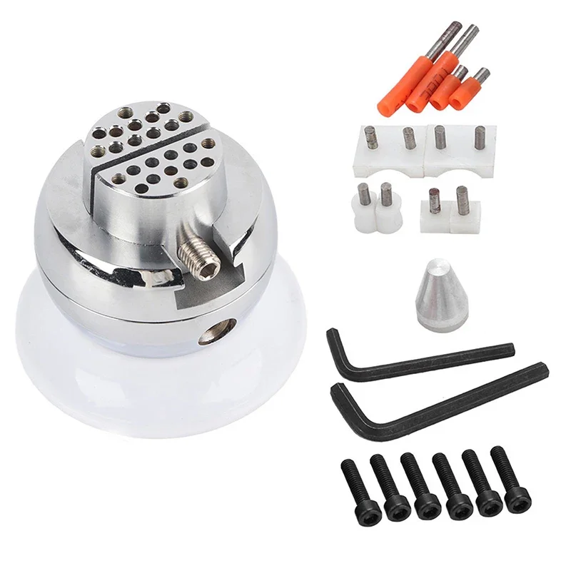 2025 Venta al por mayor joyeros grabado Setter joyería pequeña Mini grabador bola tornillo de banco para ajuste de piedra