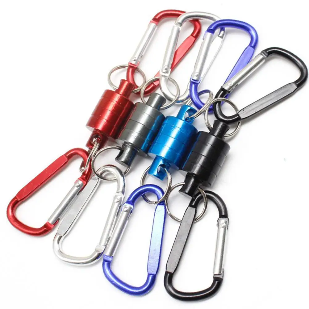 Magnetic Clasps Multi-function Strong Magnetic Mountaineering Buckle Anti-loss Rope Carabiner For Outdoor Fishing