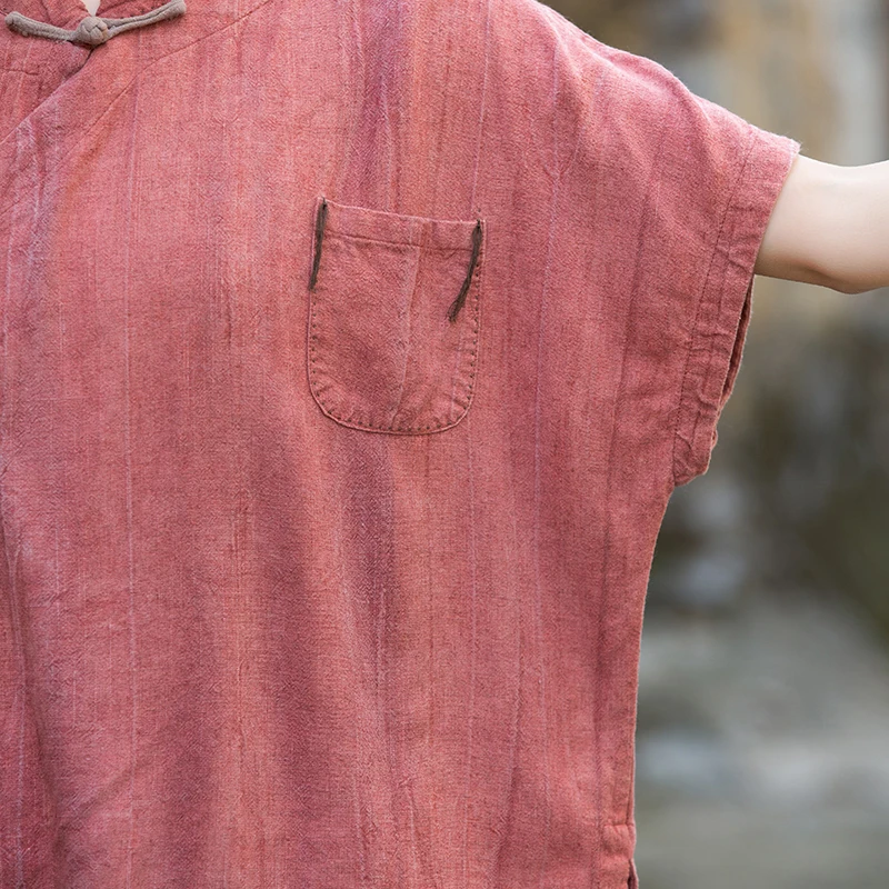 Long  Sleeve T-shirts  Vintage Clothes Blouses and Shirts Oversized T-shirt Women Clothes Women's Blouse Cotton and Linen