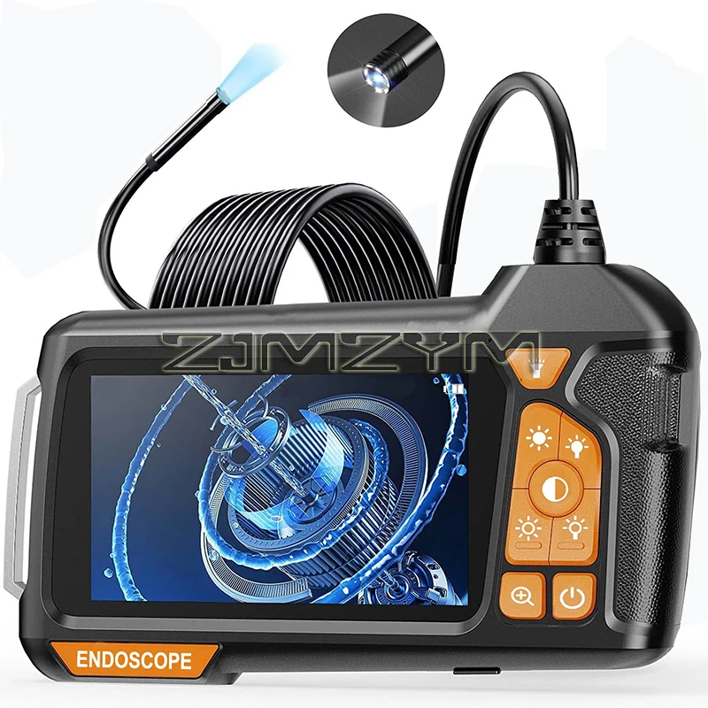 

4.3'' LCD HD Digital Handheld Endoscope Camera with Light P67 Waterproof Snake Camera for Automotive Drain Wall