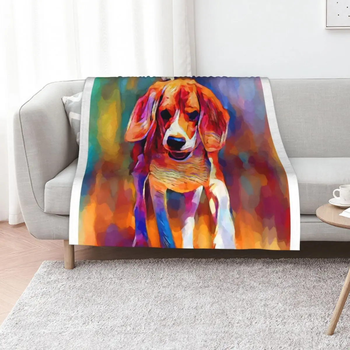 Beagle 5 Throw Blanket warm winter halloween Sofa Thermal wednesday decorative Blankets