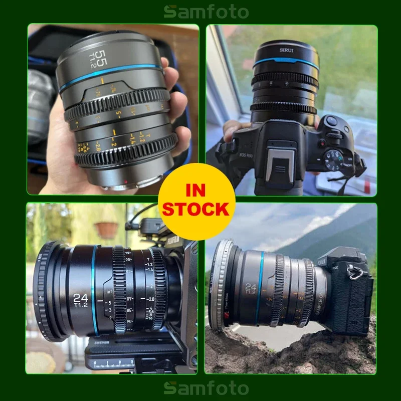 ビデオカメラ SIRUI Night Walker 24/35/55 1.2 Canon RF SIRUI NightWalker 24mm 35mm 55mm 16mm T1.2 S35 Night Walker Cine