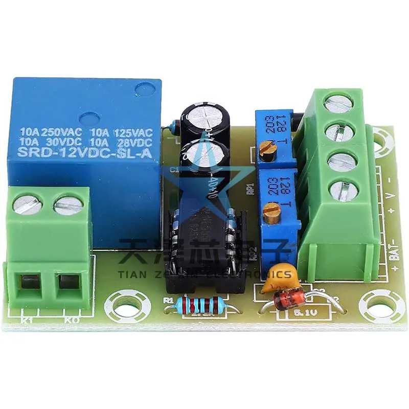 Xh-M601 Battery Charging Control Board 12V Smart Charger Automatic Charging Power Outage Power Control Board