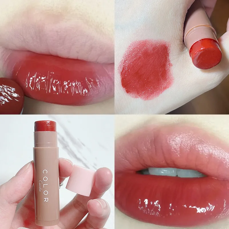 Bálsamo labial de Color que cambia de Color con temperatura, lápiz labial hidratante, Natural, duradero, nutritivo, maquillaje, cosméticos, cuidado de los labios