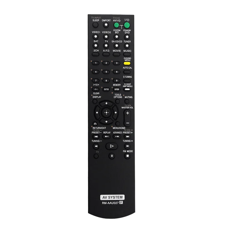 

A23K-Replace RM-AAU027 Remote for Sony Home Theatre System RM-AAU021 HTSS2300/C STRDG520 HT7200DH HT-DDW5500 STR-KM5500