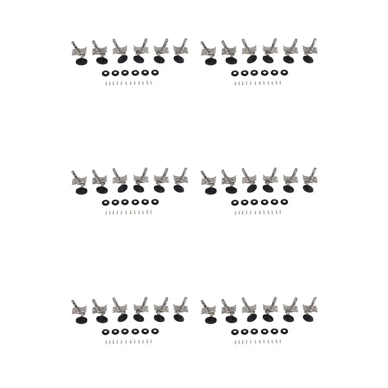 

ABME 36 шт. 18R18L Открытые колки для настройки гитары, механика для акустической фолк-гитары, запчасти для тюнеров