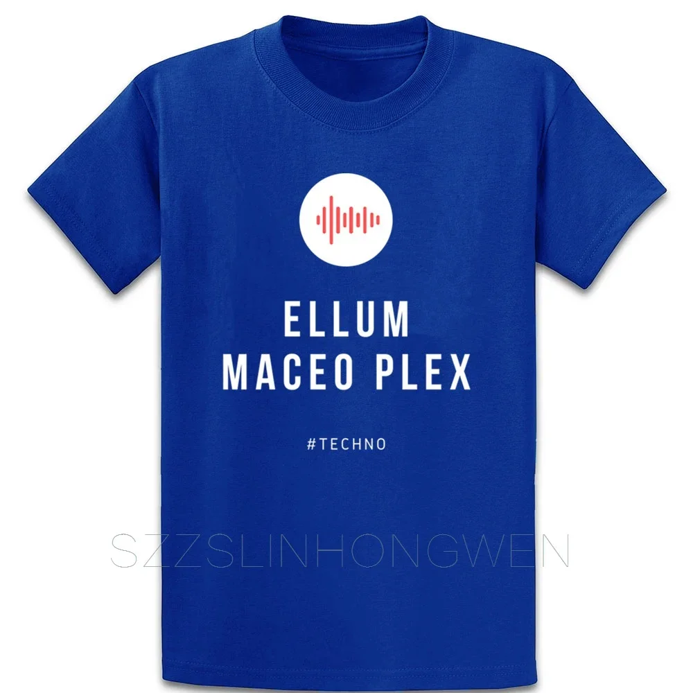 Ellum Maceo Plex Tshirt Techno Funny T Shirt O-Neck Cool Sunlight Spring Unique Cotton Funny Casual Printing Shirt