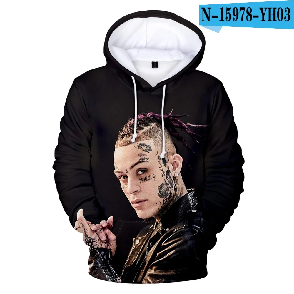 

Lil Skies Hoodie Rapper Men's Clothing 3D Printed Graphic Sweatshirt Fashion Outdoor Pullover New Tops Autumn Men's Hoodie