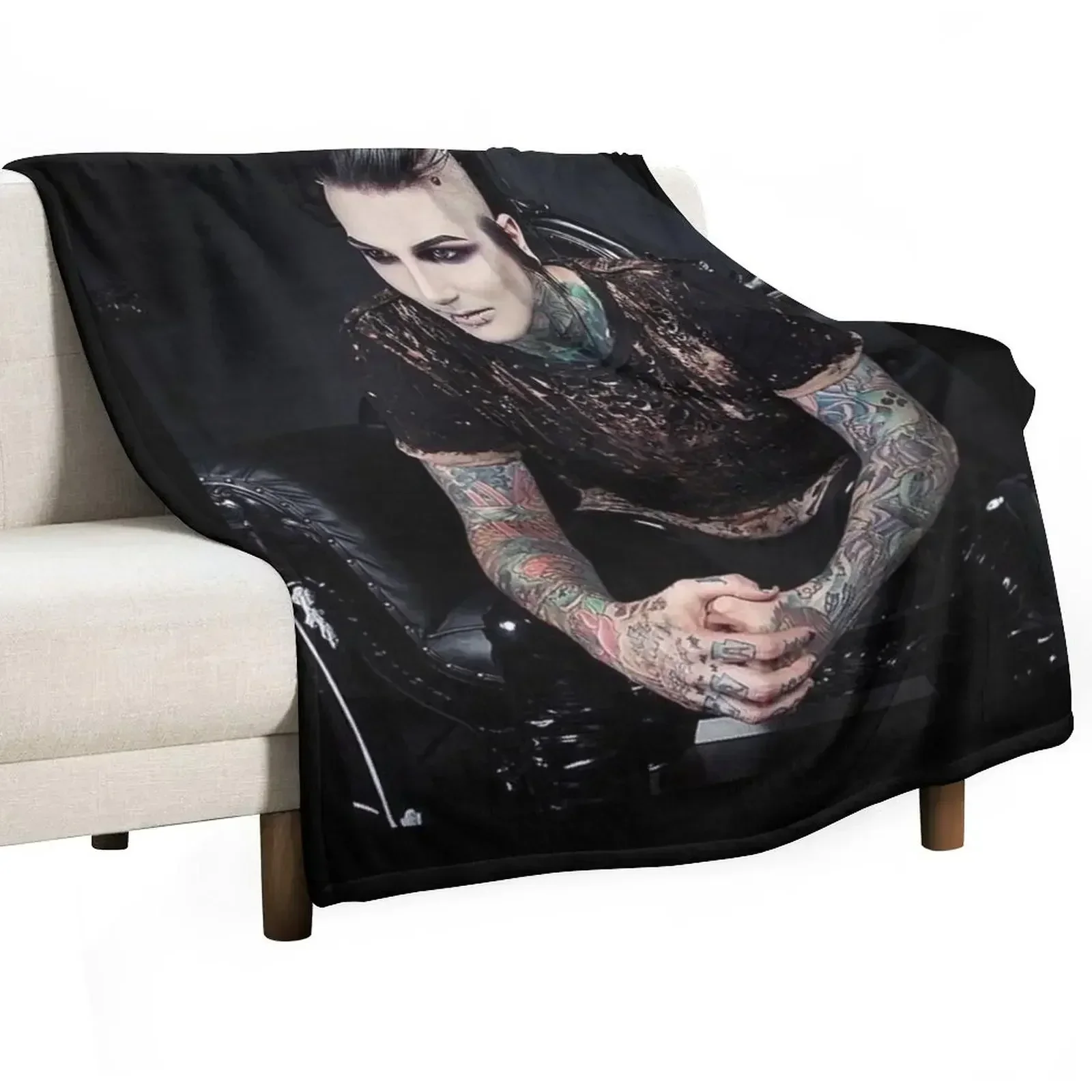 

chris motionless cerulli chris motionless cerulli chris motionless cerulli 7 Throw Blanket Personalized Gift Shaggy Blankets