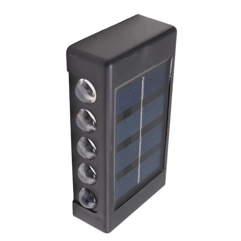 Solar Outdoor Wall Light Waterproof Garden Decor Lights Up Down Light Wall Waterproof External Wall Washer Solar Lamp-A68E